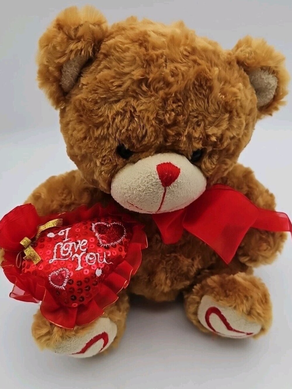 Happy Valentine's Sweetheart Teddy Bear Stuffed Animal Brand is charming see tag